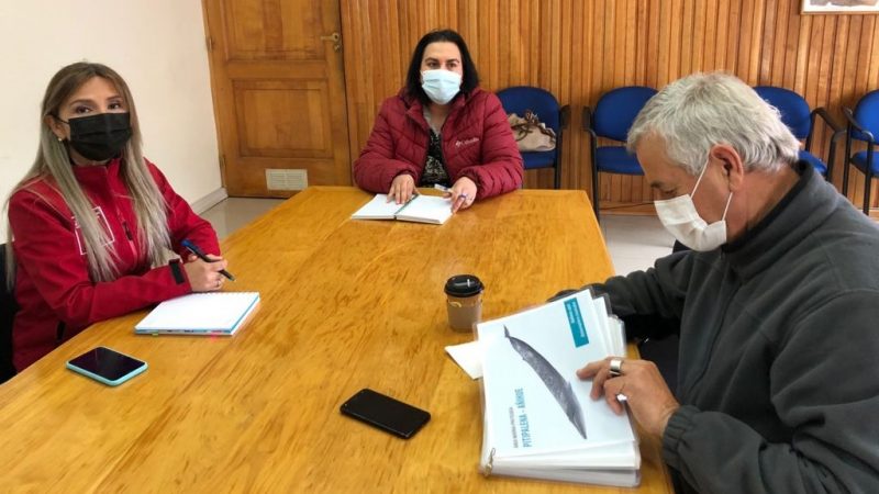 Gobernador Regional (S), Seremi de Economía, Medio Ambiente y Bienes Nacionales, Senadora Ximena Órdenes y Alcalde de Puerto Aysén.