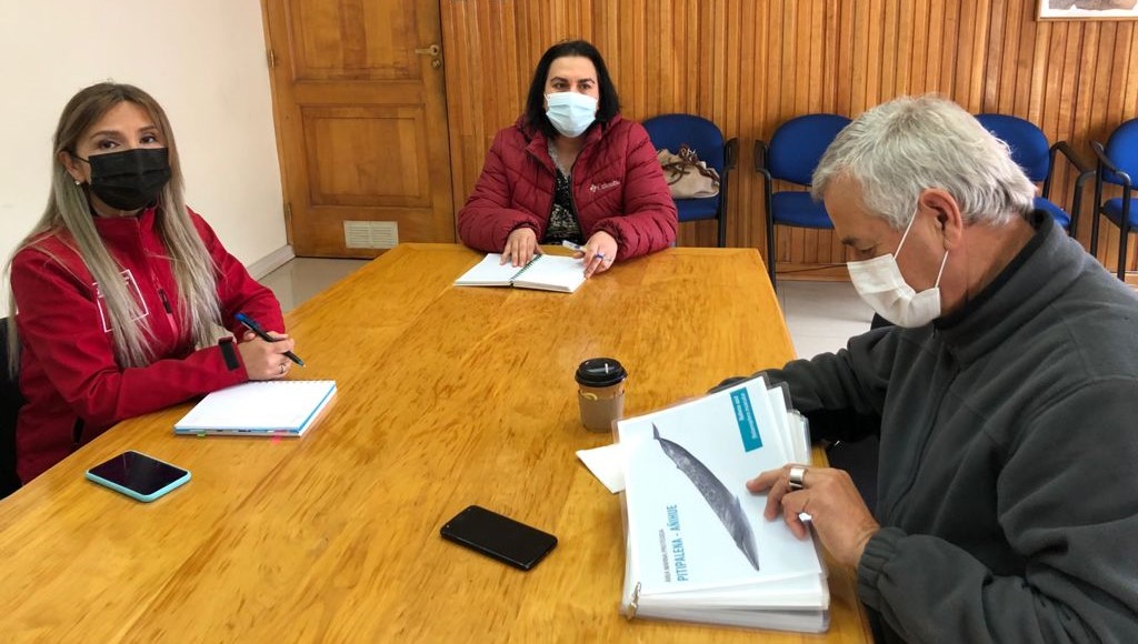 Gobernador Regional (S), Seremi de Economía, Medio Ambiente y Bienes Nacionales, Senadora Ximena Órdenes y Alcalde de Puerto Aysén.