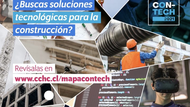 Lanzamiento Mapa Contech: Soluciones tecnológicas para la Construcción