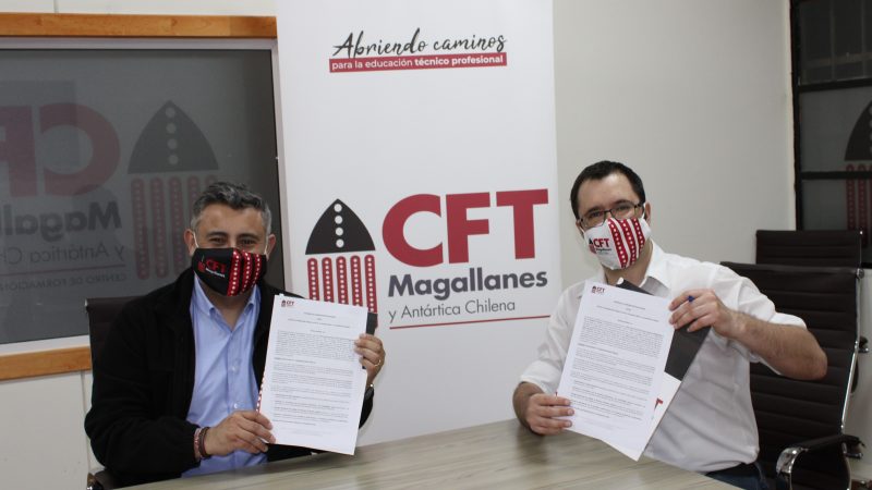 CFT Estatal de Magallanes firma convenio de colaboración educacional con Nova Austral