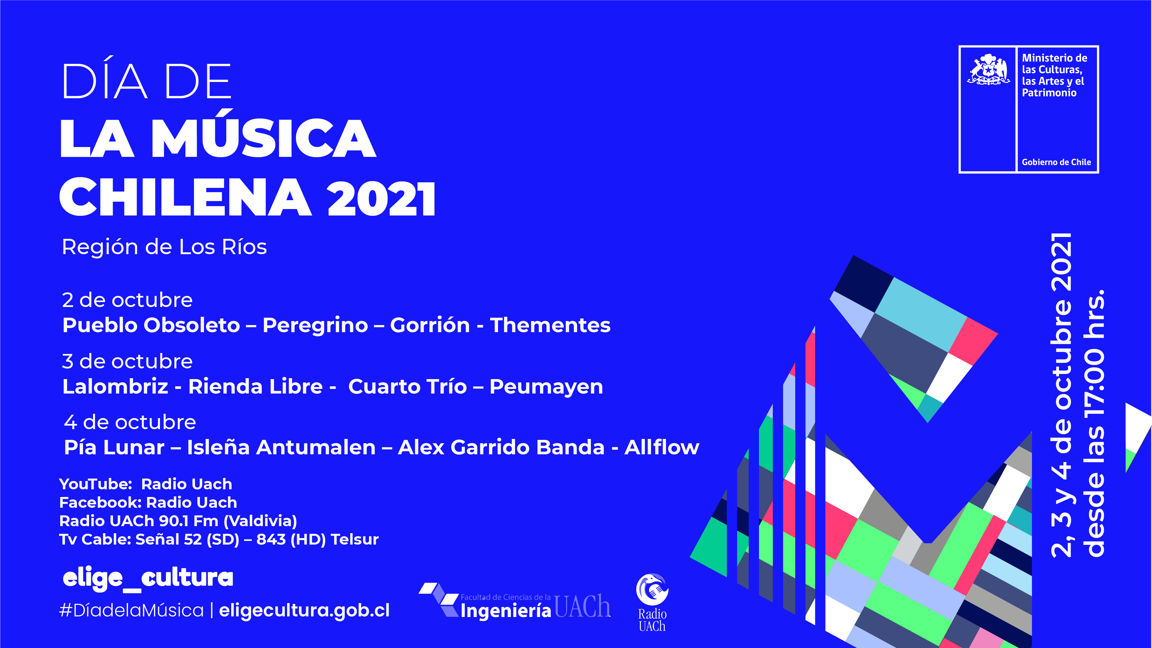 Comunicado Los Ríos: Territorio Musical
