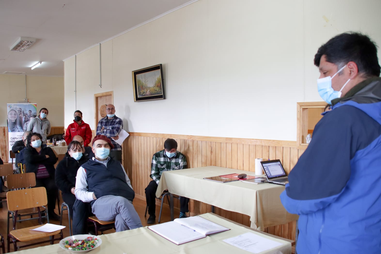 Delegada Provincial Ericka Farías participa de reunión informativa con DOH e integrantes del Comité de Agua Potable de Villa Renoval