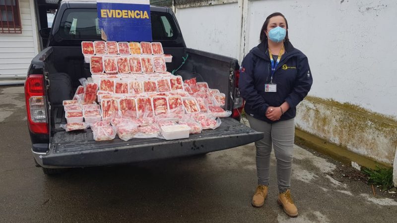 Nuevo hallazgo de centolla ilegal en aeropuerto de Punta Arenas