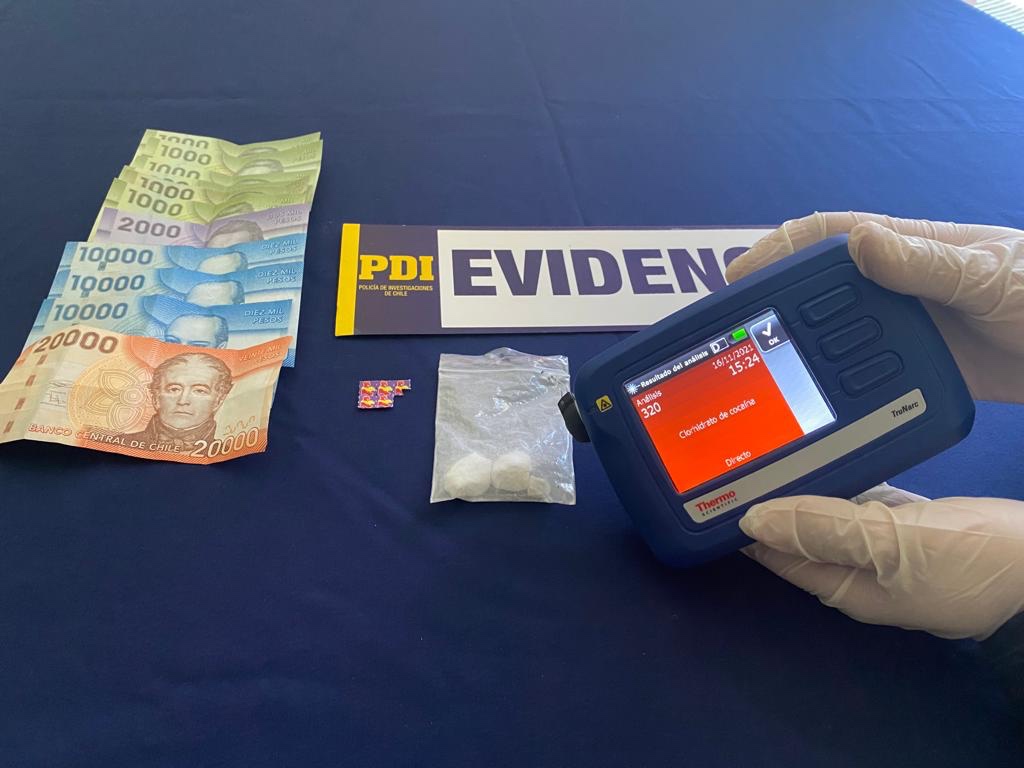 PDI detuvo a sujeto que intentaba viajar a Porvenir con Clorhidrato de Cocaína y LSD