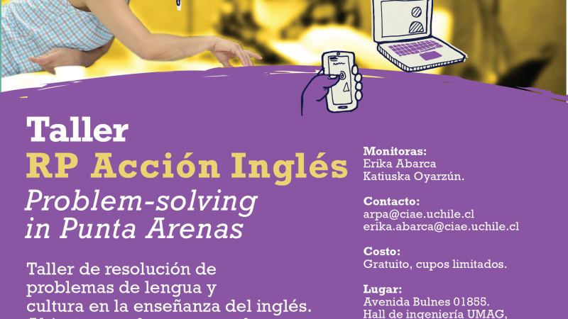 Convocan a docentes de Inglés y estudiantes de Pedagogía de Magallanes a taller presencial de resolución de problemas