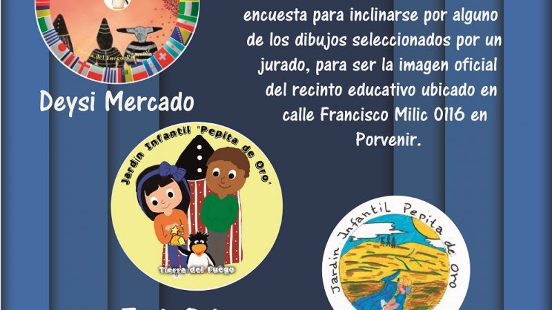 Ya puedes votar para elegir el logo del Jardín Infantil “Pepita de Oro” de Porvenir
