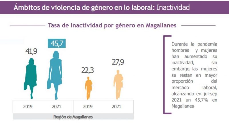 Observatorio Laboral de Magallanes presenta datos sobre violencia de género en el ámbito laboral en la región