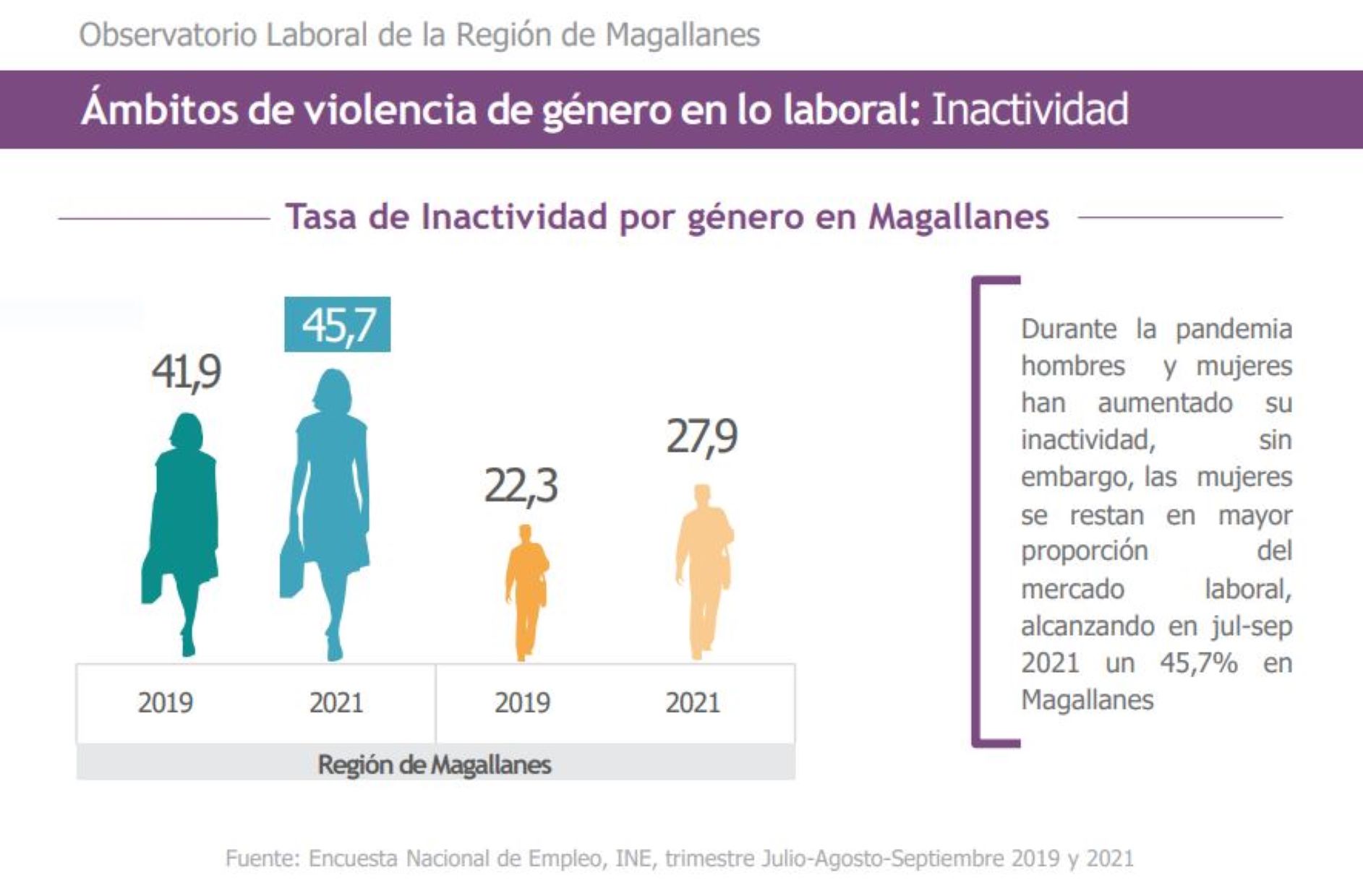 Observatorio Laboral de Magallanes presenta datos sobre violencia de género en el ámbito laboral en la región
