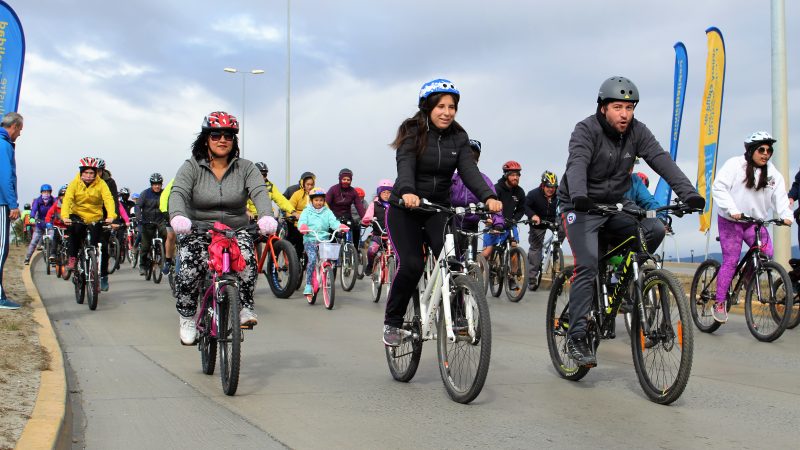 Con caminata y cicletada para toda la familia, Municipio de Punta Arenas invita a hacer deportes este fin de semana