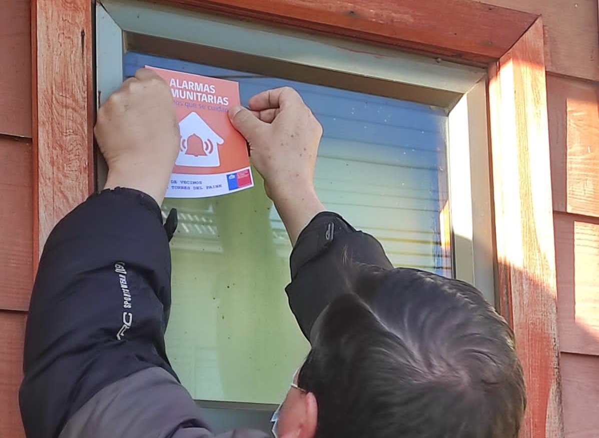 Junta vecinal Villa Torres del Paine sigue fortaleciendo su seguridad ahora con nuevos dispositivos