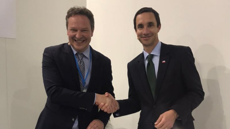 Chile firma MOU con dos puertos estratégicos de Europa para fomentar la producción de hidrógeno verde