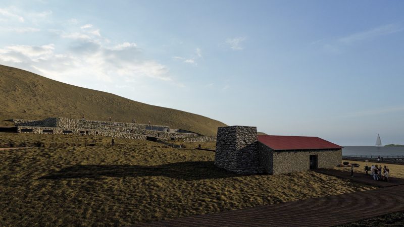 Proponen nueva ruta turística en Tierra del Fuego con puesta en valor arquitectónica de ex fábrica de Cal en Porvenir