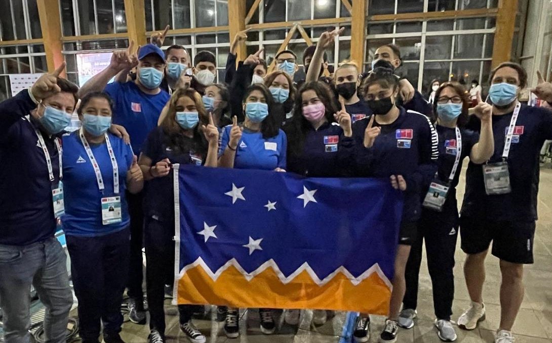 Magallanes arrasó en la natación de los Juegos de la Araucanía 2021