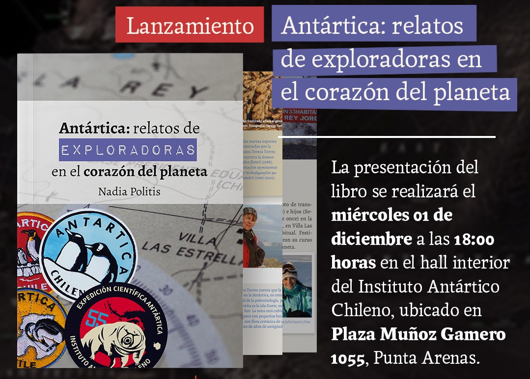 Punta Arenas será protagonista en presentación de libro sobre mujeres en la Antártica
