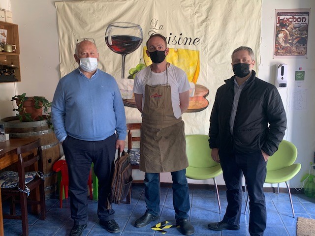 DR Corfo Magallanes visita restaurante la Cuisine e invita a las pymes regionales a postular al DFL -15 proceso 2022