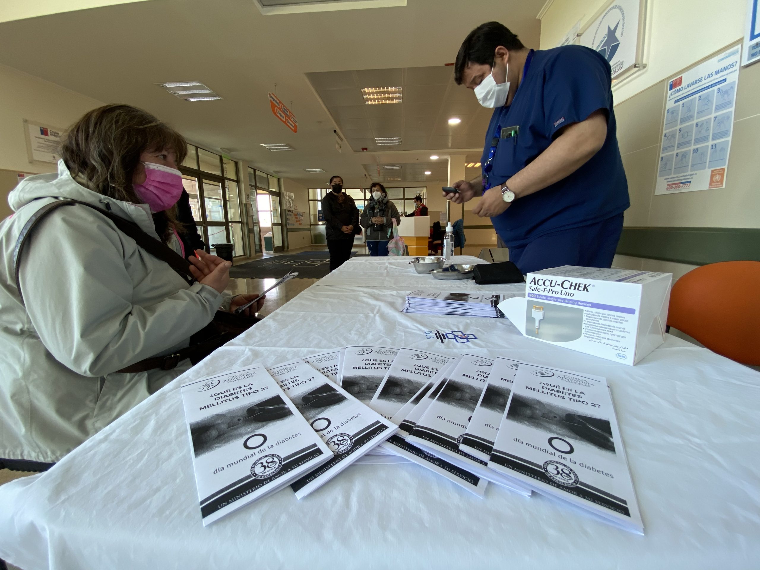 Servicio de Diálisis del Hospital de Natales realizó jornada preventiva y educativa enmarcada en el Día Mundial Contra la Diabetes