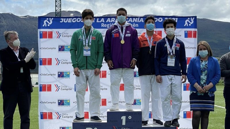 Magallanes sigue sumando medallas en el judo de los Juegos de la Araucanía 2021