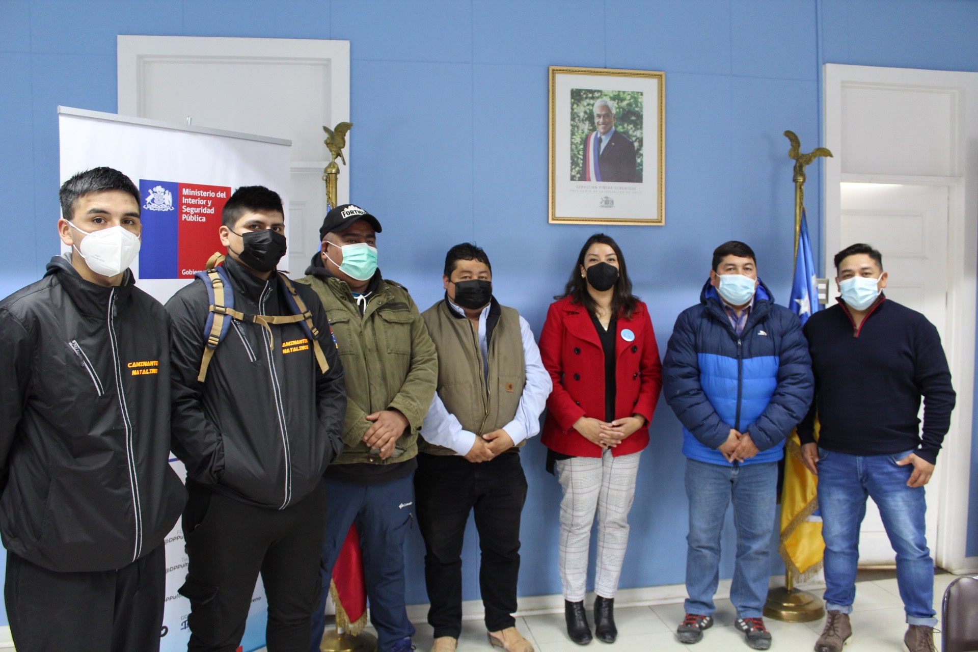 “Jornadas por la Rehabilitación de Magallanes”, Delegada Ericka Farías respalda misión solidaria de caminantes Natalinos