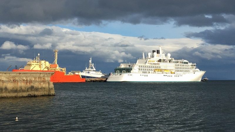 Empresa Portuaria Austral informa próximos movimientos de cruceros en Punta Arenas y Puerto Williams