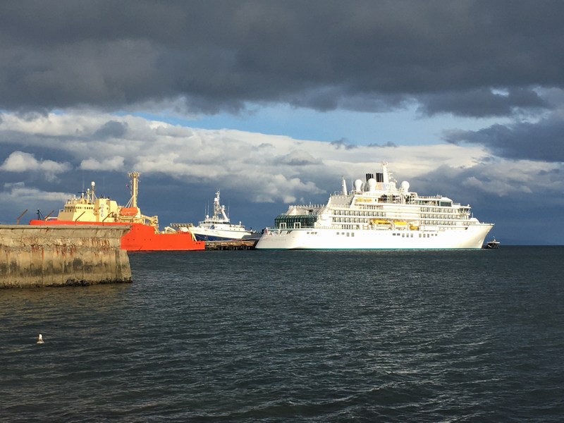Empresa Portuaria Austral informa próximos movimientos de cruceros en Punta Arenas y Puerto Williams