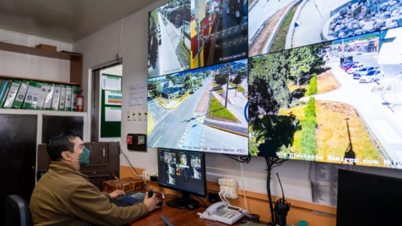 Gobierno inaugura las primeras cinco cámaras de televigilancia en Puerto Natales