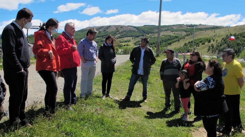 Altas jefaturas del Minvu reafirmaron compromiso del programa pequeñas localidades con vecinos de Villa Dorotea