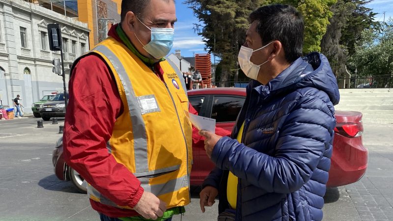 Mesa regional de Conaset llama a peatones a extremar precaución en desplazamiento en la vía pública en el marco de las compras navideñas