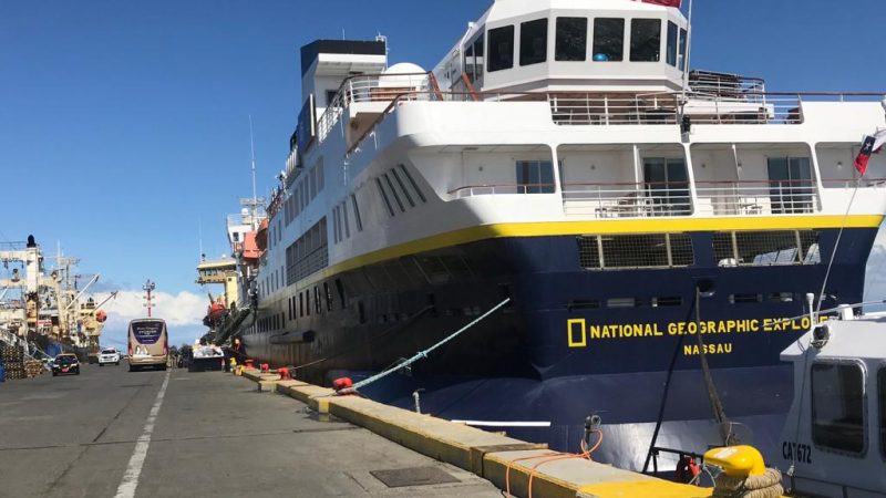 Empresa Portuaria Austral informa arribos simultáneos de cruceros a Punta Arenas