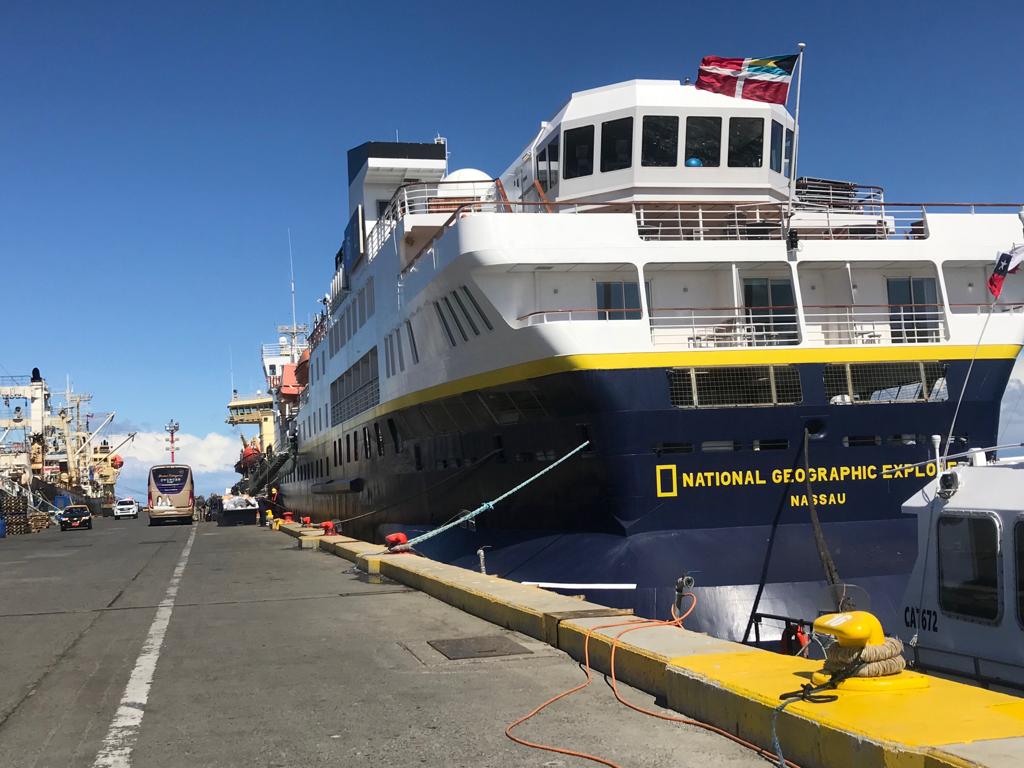 Empresa Portuaria Austral informa arribos simultáneos de cruceros a Punta Arenas