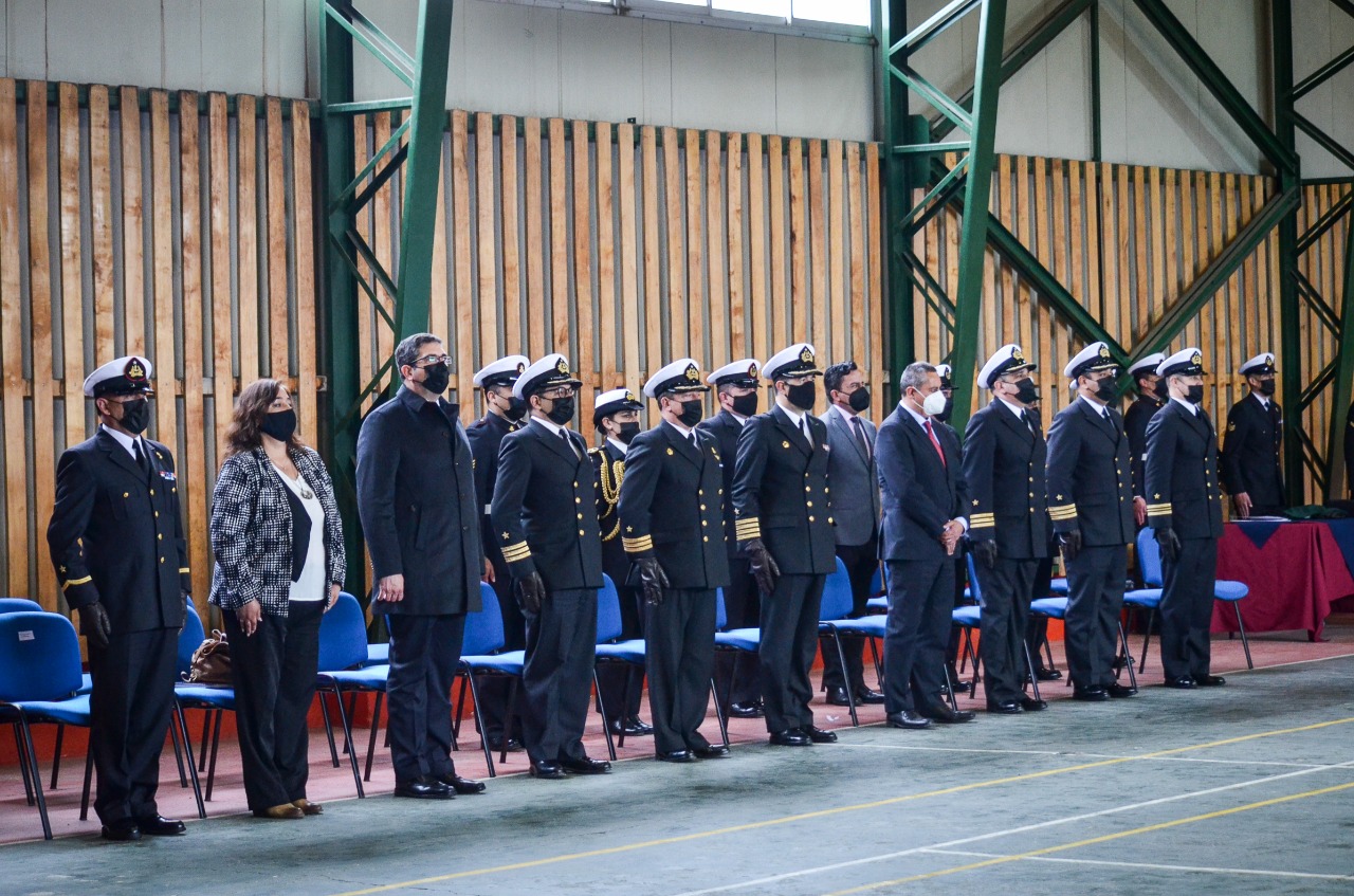 Ceremonia de graduación de cursos Sence para soldados conscriptos en Destacamento de Infantería de Marina N° 4 “Cochrane”