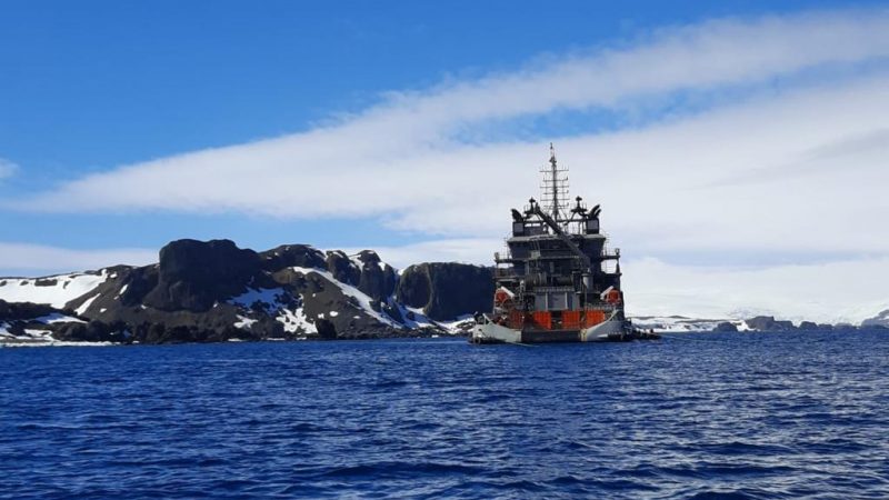 ATF 65 “Janequeo” culminó su primera comisión en el marco de la campaña Antártica 2021-2022