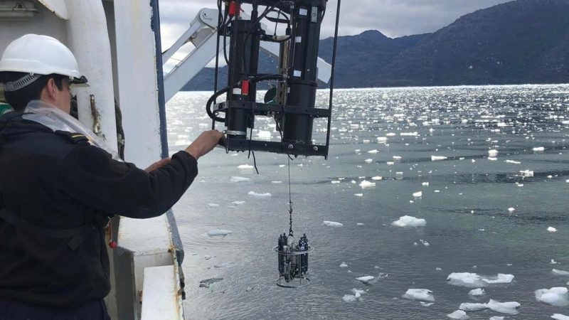 Buque de la Armada «Cabo de Hornos» realiza comisión científica en canales australes