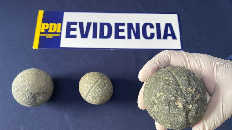PDI Punta Arenas recupera piezas arqueológicas