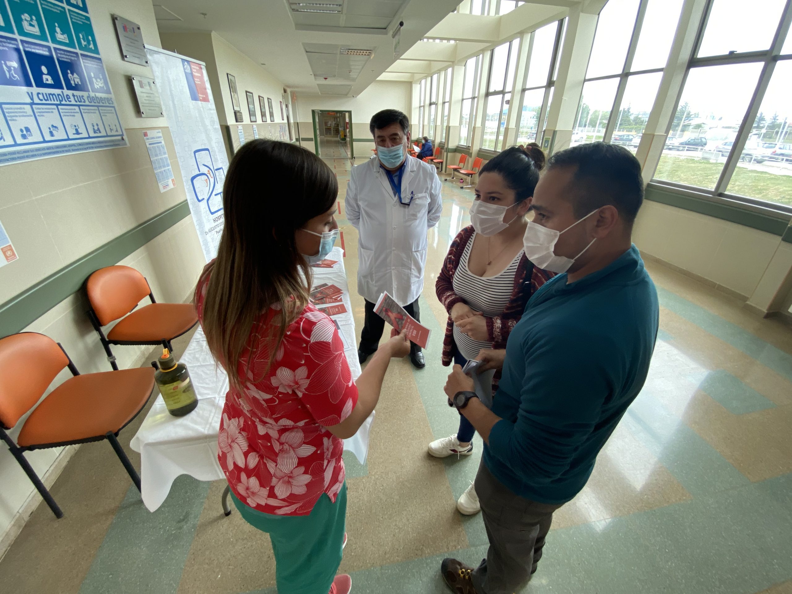 Hospital de Puerto Natales realizó jornada educativa y preventiva enmarcada en el Día Mundial de la Lucha Contra el VIH