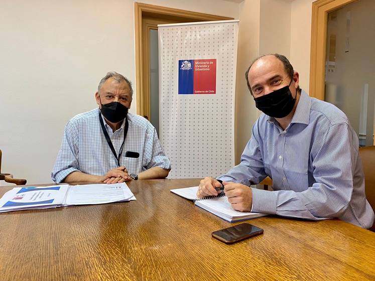 Seremi de Vivienda y Urbanismo se reúne con el Subsecretario Guillermo Rolando para proyectar los desafíos del próximo año 2022