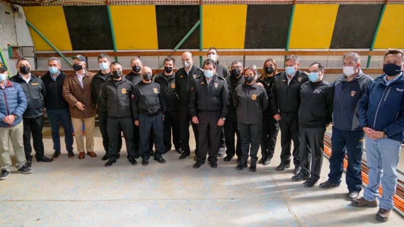 Comienza a tomar forma la nueva brigada de bomberos de Rio Seco.