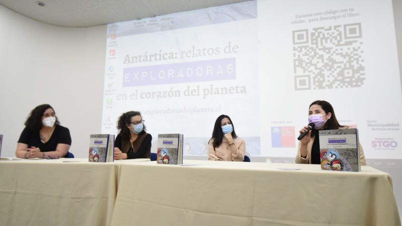 Presentan en INACH libro sobre exploradoras antárticas