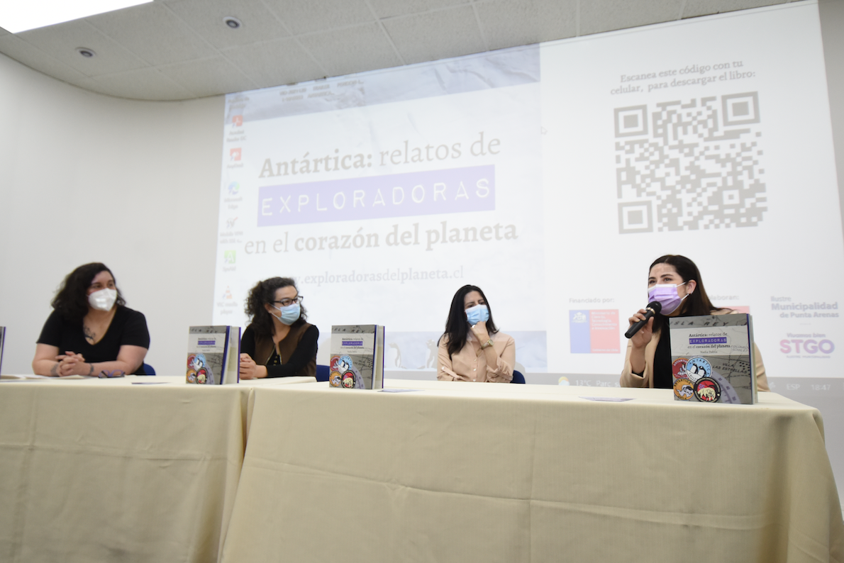 Presentan en INACH libro sobre exploradoras antárticas