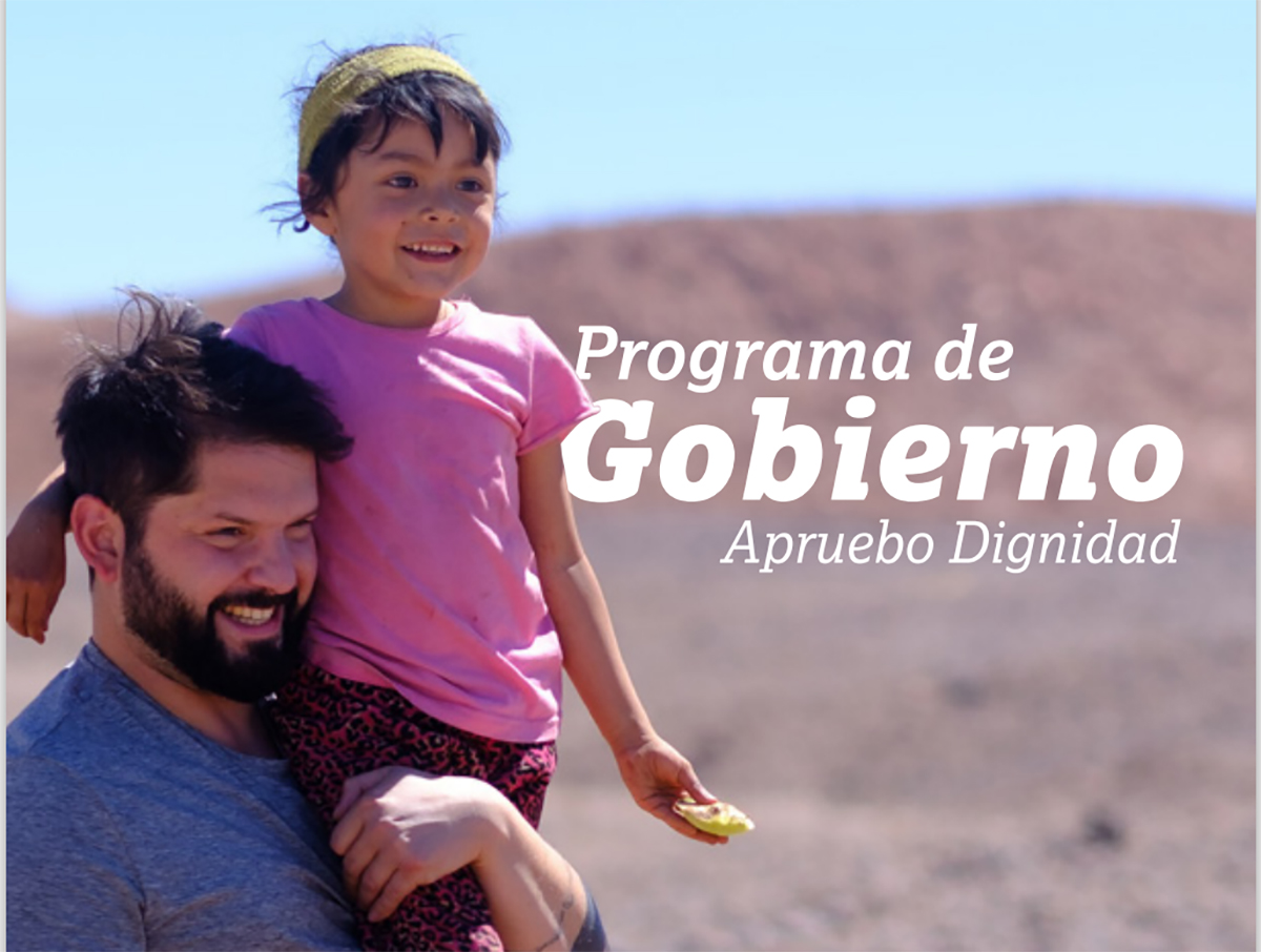 ¿Cuál es el programa del presidente electo Gabriel Boric y sus principales propuestas? Aquí conócelo.