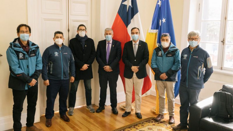 Rector de la Universidad Austral de Chile visita la Región de Magallanes y coordina acciones con autoridades e instituciones de la zona