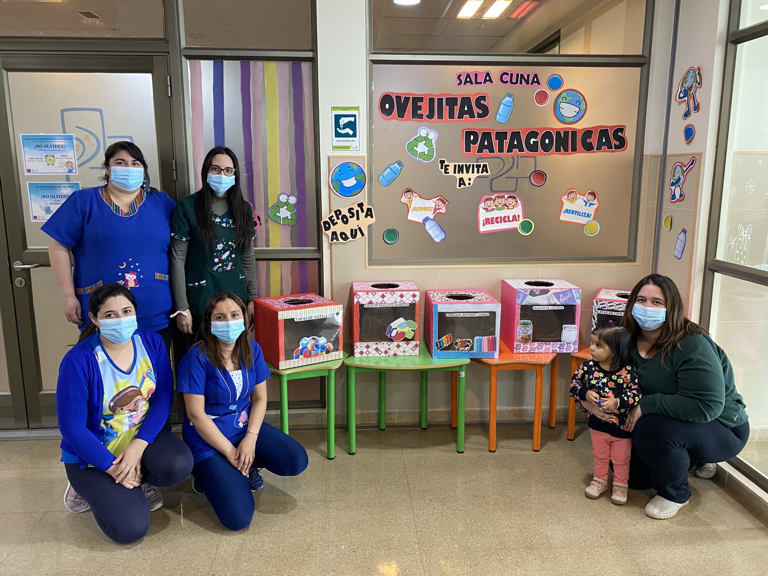 Comprometidos con el medio ambiente: Jardín “Ovejitas Patagónicas” del Hospital de Natales inician campaña de reciclaje