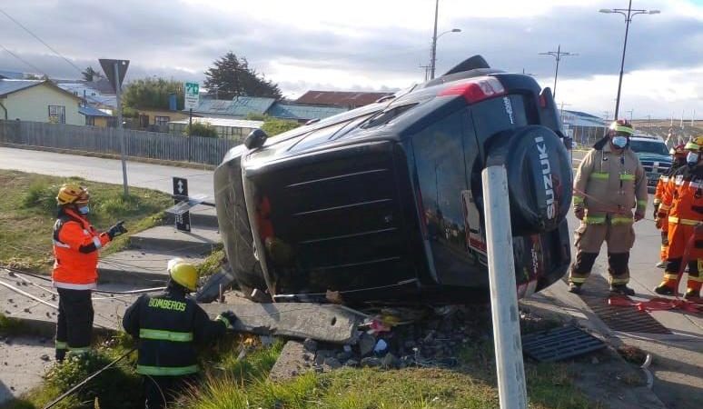 Corte de energía afecta un sector de Porvenir tras accidente del tránsito