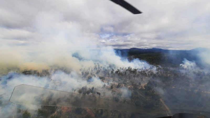 CONAF despliega amplio contingente de brigadistas y recursos técnicos para controlar incendio en Timaukel, Tierra del Fuego