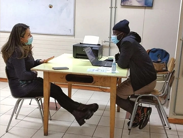 Migrantes en Puerto Natales recibieron asesoría socio-jurídica