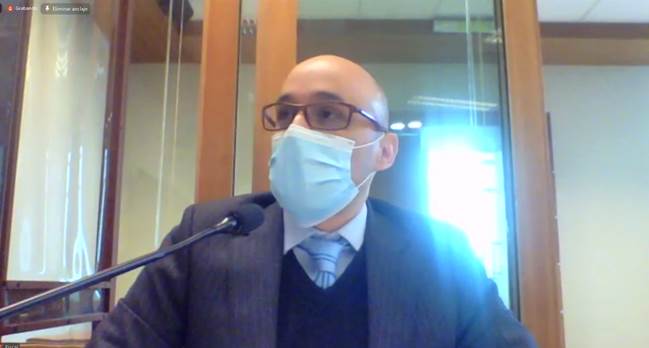 Como autor de daños y violación de morada fue condenado en juicio oral