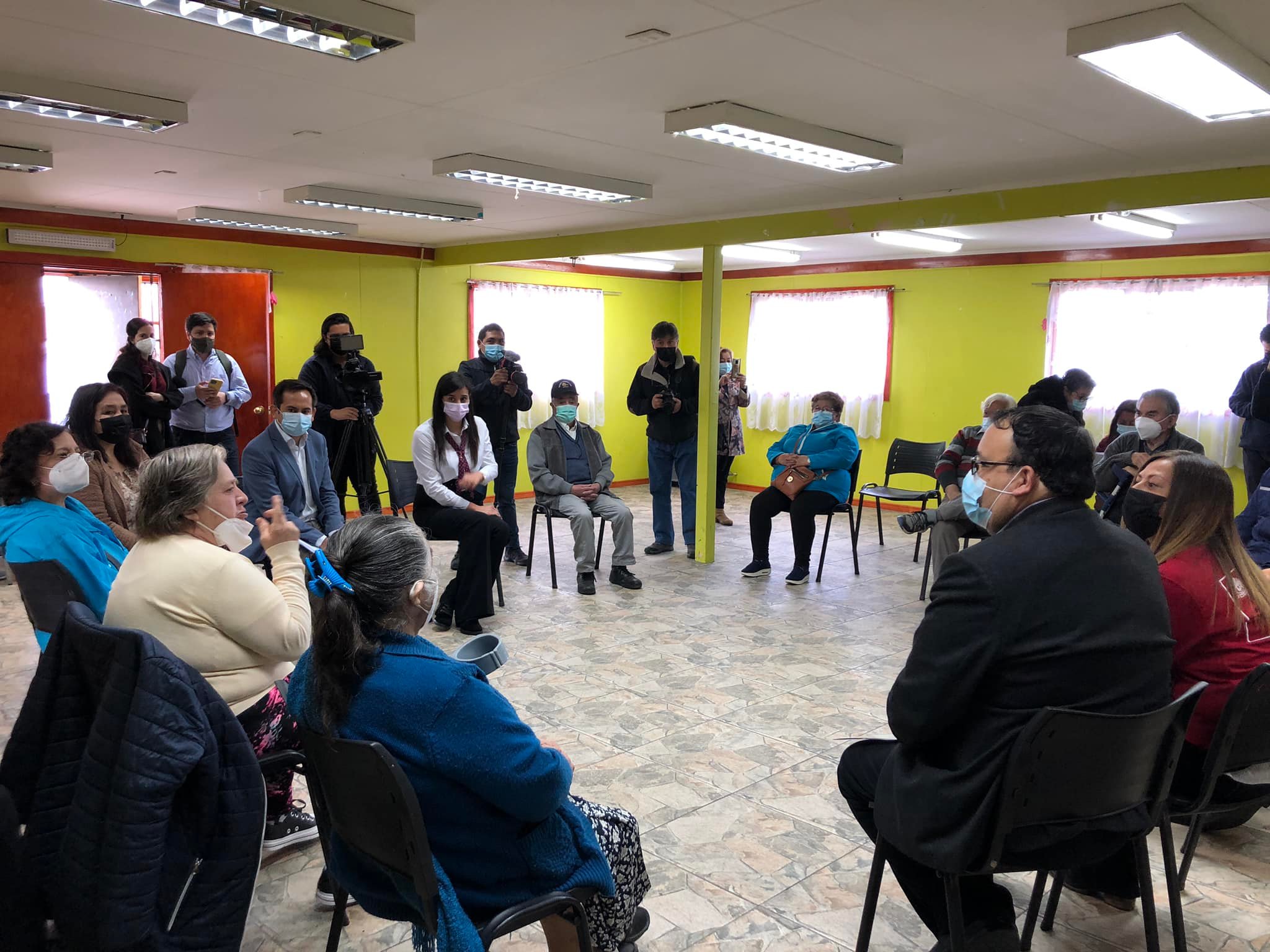 Autoridades informaron a los Adultos Mayores en la etapa que se encuentra el proyecto ley Pensión Garantizada Universal y aclararon sus dudas