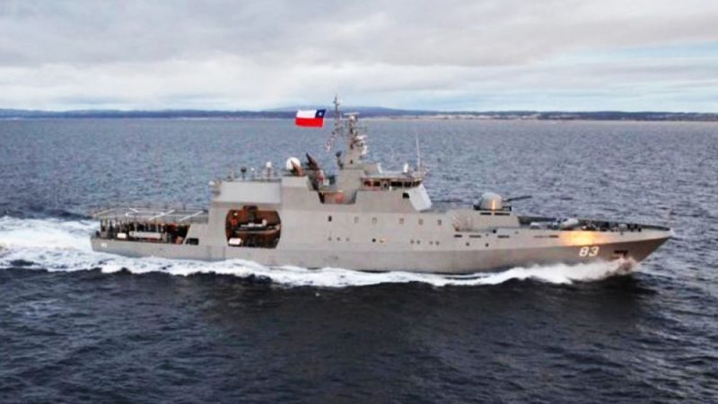 5 mil kilómetros navegó el OPV-83 “Marinero Fuentealba” en su segunda participación en la Comisión Antártica 2021-2022