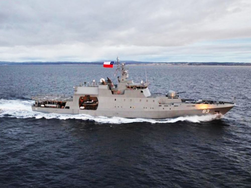 5 mil kilómetros navegó el OPV-83 “Marinero Fuentealba” en su segunda participación en la Comisión Antártica 2021-2022