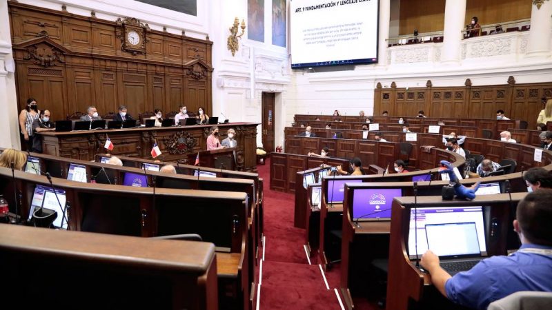 Pleno de la Convención Constitucional aprueba en general 14 normas sobre nuevo Sistema Nacional de Justicia