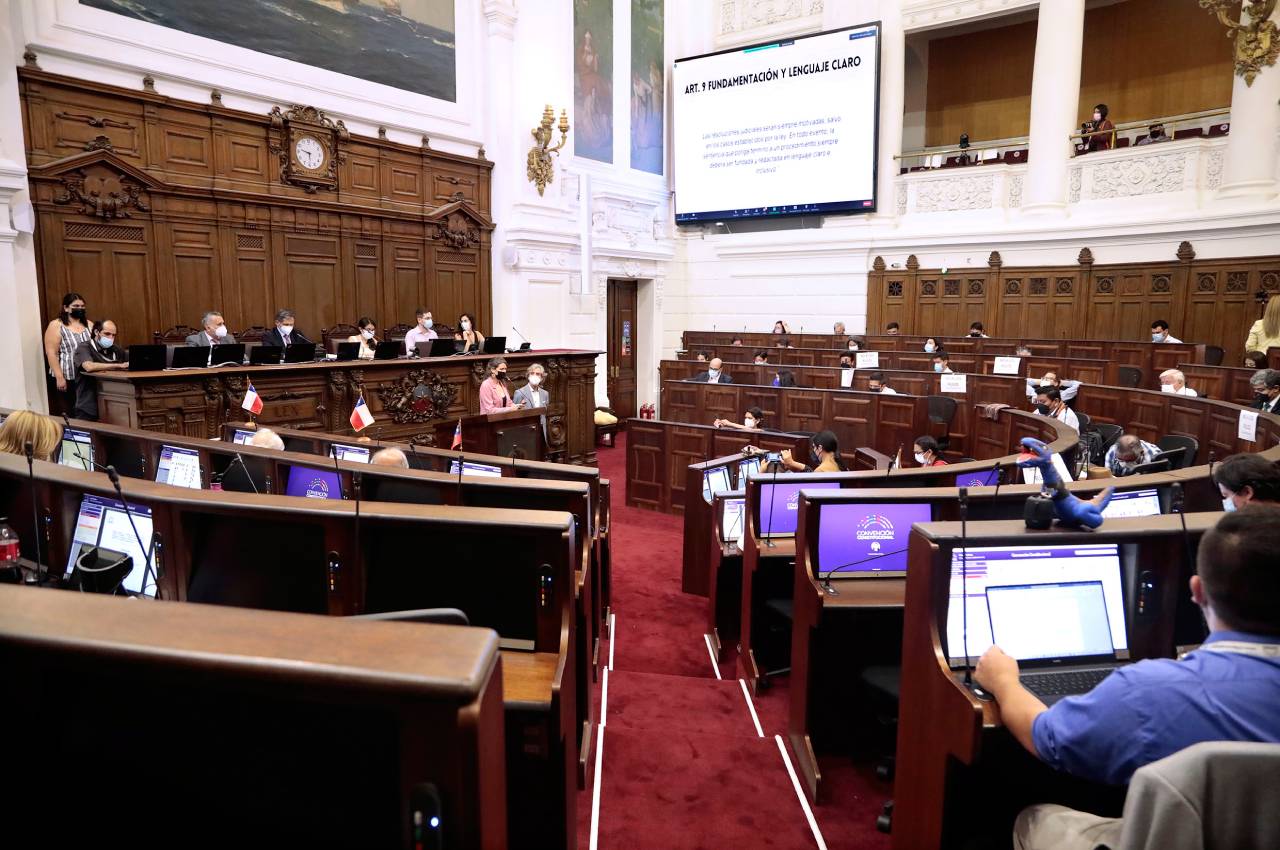 Pleno de la Convención Constitucional aprueba en general 14 normas sobre nuevo Sistema Nacional de Justicia